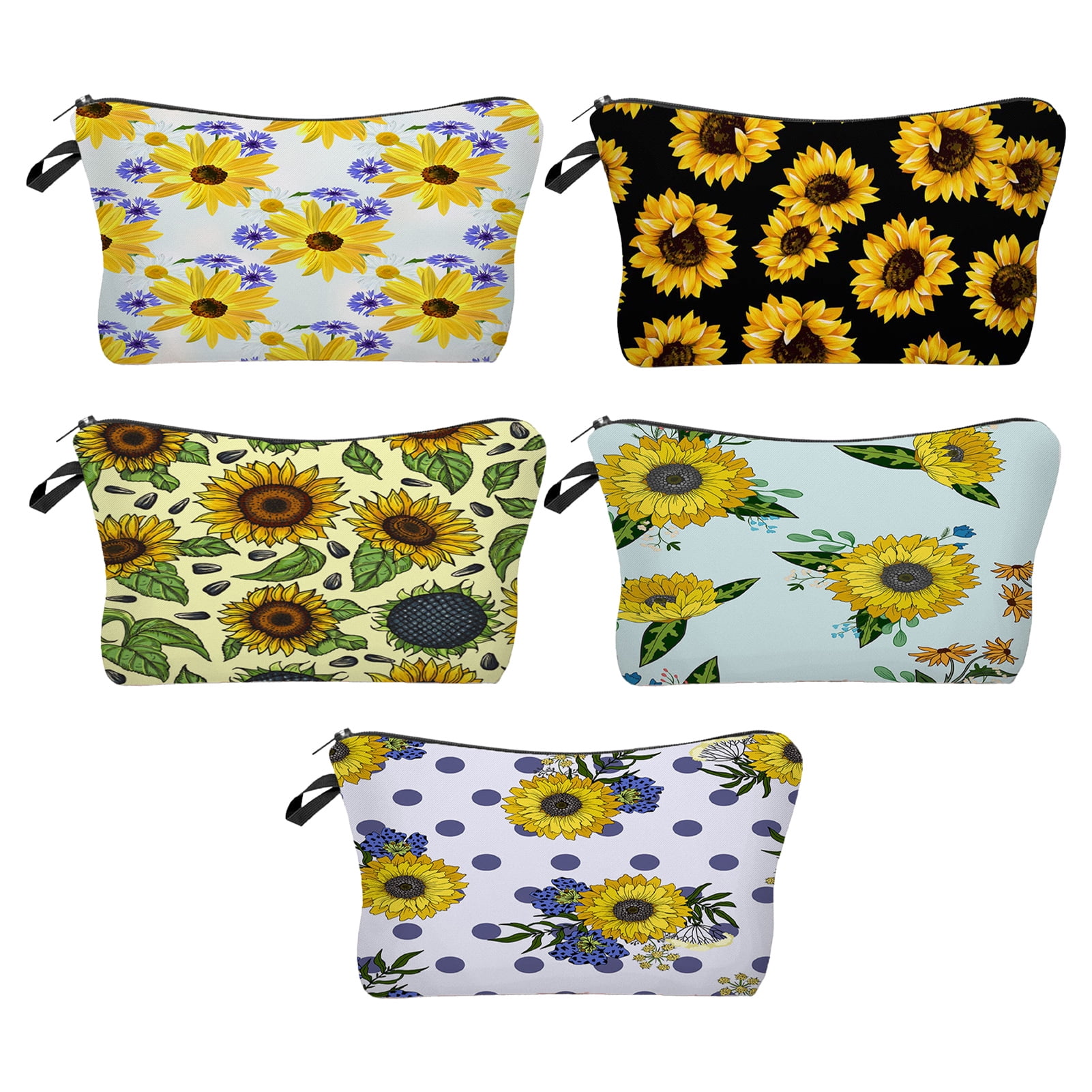 Travelwant Sunflower Gifts for Women Cosmetic Bag Small Cosmetic Pouch