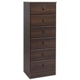 thumbnail image 1 of Wright Home Commode de Lingerie en Bois Massif à 6 Tiroirs, Fini Espresso, 1 of 4