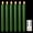 A-Green Drip, variant on 3 Pcs Christmas Tree Candles with Remote, Waxy Flameless Taper Candles Flickering, White LED Candlesticks Battery Operated for New Year Celebration Holiday Decorations 9.7 Inches