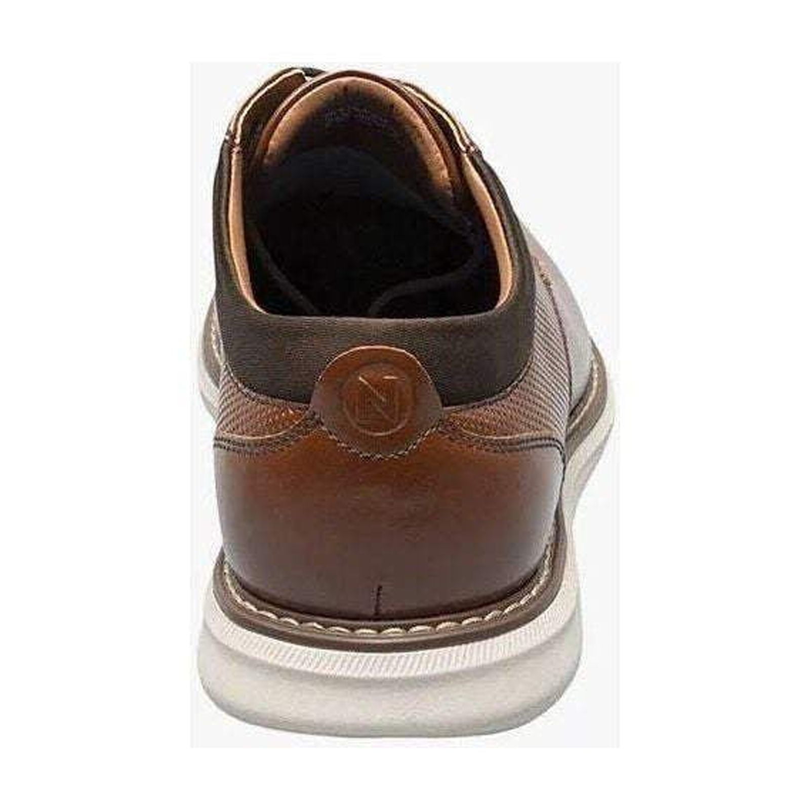 Nunn Bush Chase Plain Toe Oxford Dress Sneaker Shoes Cognac  display picture 2