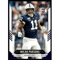 NFL 2021 Panini Score Football Micah Parsons Trading Card #350 (Rookie)