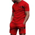 thumbnail image 3 of 2024 new summer men‘s sportswear suit short-sleeved T-shirt popular casual fashion, 3 of 7