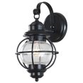 thumbnail image 1 of Kenroy Home 90961BL Hatteras 1 Light Small Lantern- Black Finish, 1 of 1