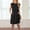 #JIE250530A467 Black, variant on Dresses for Women Womens Summer Sleeveless Mini Dress Casual Crew Neck Open Back Short Sundress with Pockets