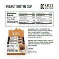 thumbnail image 6 of Kate’s Real Food Organic Protein Bars – (Peanut Butter Cup, 2.2 oz, Pack of 12), 6 of 9