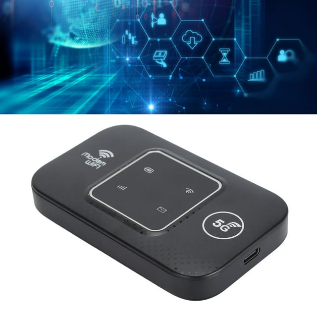 Enrutador WiFi Móvil, Pantalla LED Cifrado De Seguridad De 300 Mbps WiFi Portátil Para Europa Para Teléfonos Móviles