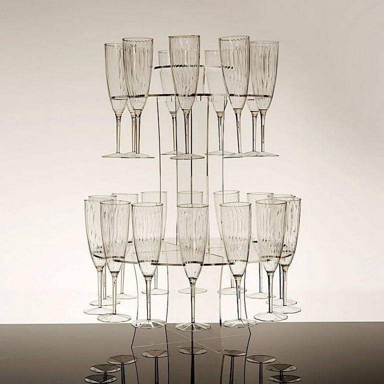 Celebrate Champagne Glasses Cardboard Stand-Up