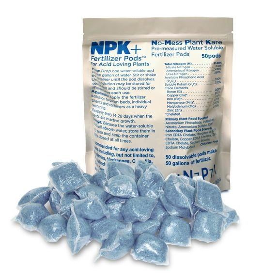 Plant With Purpose NPK  Fertilizer Pods for Acid Loving Plants 28 oz. (50-Pack)