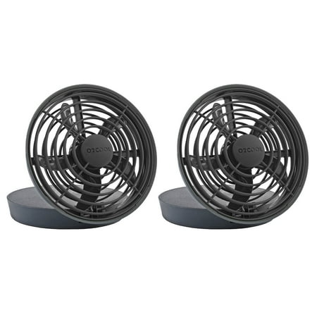 2 Pack O2cool 5 Inch Usb Battery Powered Portable Desk Fan