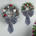 thumbnail image 3 of Elegant Buffalo Plaid Wreath Bow, 13.78'' x 9.84" Large Xmas Bow Ribbon for Wreath, Tree Topper, Door & Wall, Holiday Party Indoor Outdoor Decorations, 3 of 5