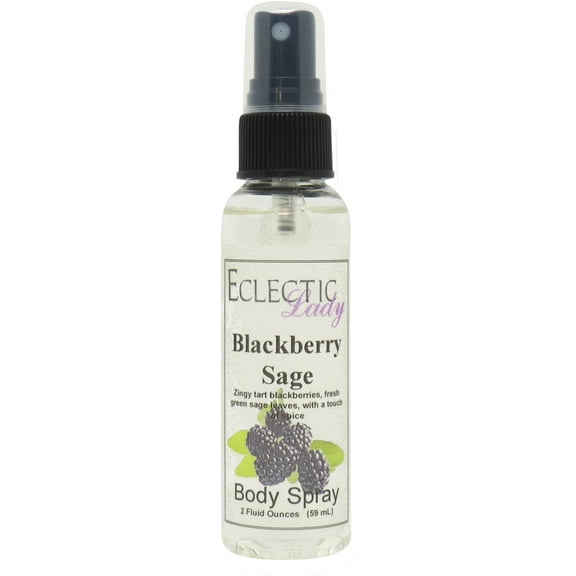 Blackberry Sage Body Spray, Eclectic Lady, Hydrating Mist, Unisex, 16 oz