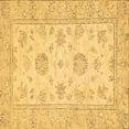 thumbnail image 1 of Ahgly Company Indoor Square Oriental Brown Traditional Area Rugs, 6' Square, 1 of 4