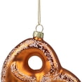 thumbnail image 7 of Northlight Salted Soft Pretzel Glass Christmas Ornament - 4.5", 7 of 7