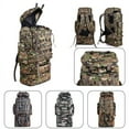 thumbnail image 3 of Military-Grade 100L Tactical Backpack for Outdoor Adventures Jungle Camoflage, 3 of 5