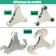 thumbnail image 1 of Calibre de rosca plegable de acero inoxidable, calibre de rosca americano de 60 grados Acero inoxidable, herramienta de medición de calibre de rosca de 60 grados con 51 cuchillas ZefeiWu 9024735328025, 1 of 1