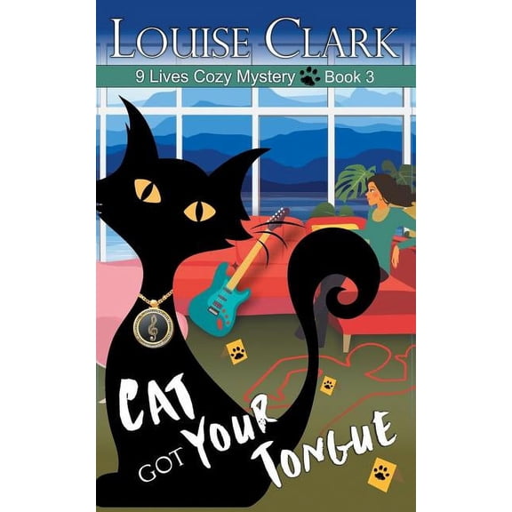 9 Lives Cozy Mystery Cat Got Your Tongue, Book 3, (Paperback)