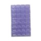 thumbnail image 2 of Bewildely Accesorios de pintura de diamantes desmontables de 28 rejillas, cajas de bordado de diamantes, caja organizadora de plástico PP, cajas de Suministros de limpieza para el hogar violeta, 2 of 6