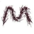 thumbnail image 3 of Vickerman 6' Burgundy Artificial Eucalyptus Glitter Garland., 3 of 5