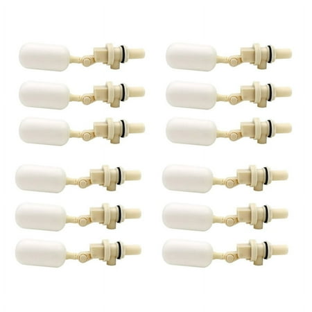 12 Pack Float Valve for Automatic Waterer Bowl Horse Cattle Goat Sheep Pig Dog Water Trough Farm Supplies
