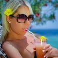 thumbnail image 4 of 200 Pieces Plastic Drinking Straws 8 Inches Long Multi-Colored Striped Bedable, 4 of 6
