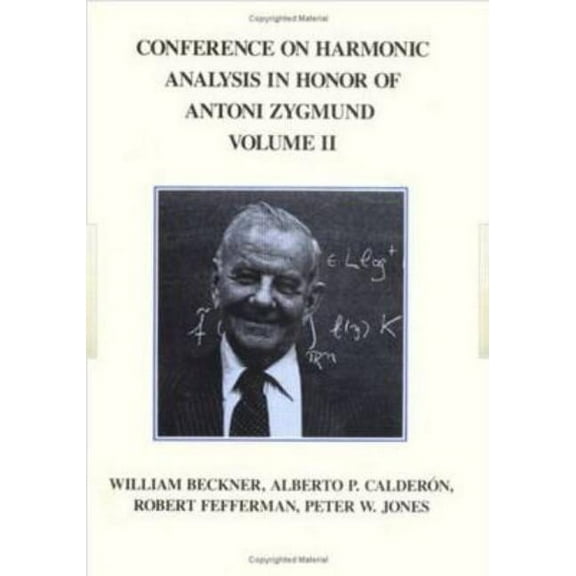 Wadsworth Mathematics Series Conference Harmonic Analysis, Volume II, (Hardcover)