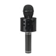 thumbnail image 1 of Micrófono con Bluetooth para cantar, inalámbrico, de mano, con altavoz Inteligentepnone, para fiestas al aire libre KTV en el hogar, negro Inevent DZ3204-03B, 1 of 7