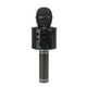 thumbnail image 1 of Micrófono con Bluetooth para cantar, inalámbrico, de mano, con altavoz Smartpnone, para fiestas al aire libre KTV en el hogar, negro Kearding DZ3204-03B, 1 of 2