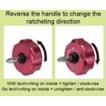 thumbnail image 3 of Destornillador Engineer DR-54 Stubby Ratchet Compact, 3 of 9