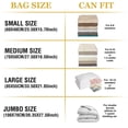 thumbnail image 4 of XINQIHANG Vacuum Storage Bags, 10 Medium Space Saver Bags Vacuum Seal Bags with Pump, Space Bags, Vacuum Sealer Bags for Clothes, Comforters, Blankets, Bedding, 4 of 7