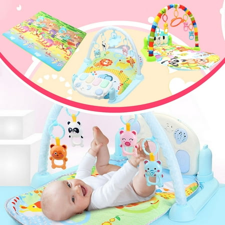 Hip Hop Play Carpet - Newborn Infant Baby Play Mat Gym Musical Piano Play Mat Kids Activity Carpet