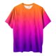 thumbnail image 5 of Fiudx Ofertas y Liquidaciones Moda Mujer Casual Cuello Redondo Impresión Blusa Manga Corta Camiseta Verano Tops, 5 of 5