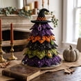 thumbnail image 6 of 3PCS DIY Halloween Quilted Fabric Tree Kit - 3D Layered Fabric Tree Quilting Sewing Art Craft kit - Handmade Halloween Holiday Tree for Home Decor, 6 of 9