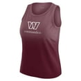 thumbnail image 2 of Women's WEAR by Erin Andrews x Gracie Hunt Burgundy Washington Commanders Ombre Tank Top, 2 of 4