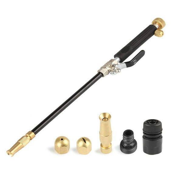 RichLink High Pressure Adjustable Garden Hose Nozzle: 3 Spray Tips for Ultimate