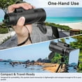 thumbnail image 3 of Stscope360 Monocular, Stethoscope 360 Monocular Set High Powered, STS Scope 360, Portable HD Night Vision Long Range with Phone Adapter & Tripod (Black, 80x100), 3 of 8