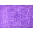 thumbnail image 1 of Ahgly Company Indoor Rectangle Persian Purple Traditional Area Rugs, 3' x 5', 1 of 4