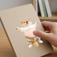 thumbnail image 5 of 3D Dog Belly Sticker Super Soft Silicone Anti Collision Sticker Chubby Shiba Inu Big Belly 3D Puffy Stickers for Phone Car Door Fridge Door Decorative for Daily Use, 5 of 8