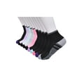 thumbnail image 2 of Athletic Works Girls Cushioned Ankle Socks, 10-Pack, Sizes S (6-10.5) - L (4-10), 2 of 6