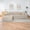 Beige, variant on Naomi Home 110" Modular Cloud Sectional Sofa with Chaise, Deep Seat L Shape Couch, Soft Corduroy Fabric, Beige