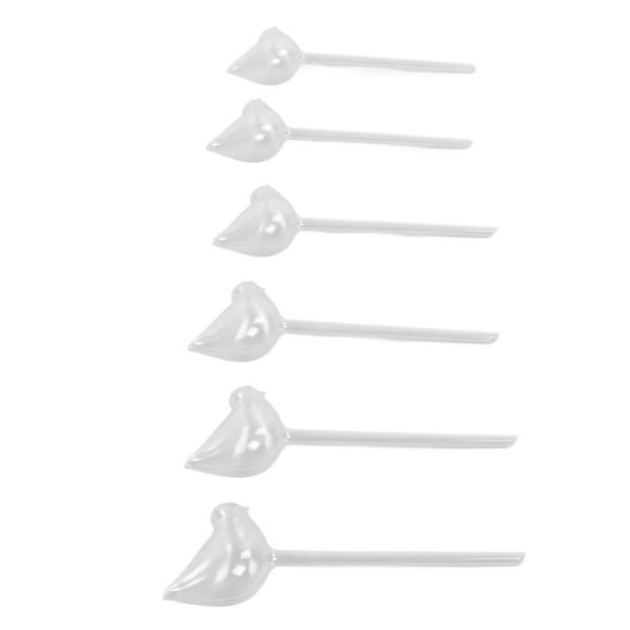 Plant Waterer, Light Weight PVC Imitation Glass Bird Shape Design Automatic Plant Watering Spikes Portable for Garden