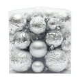 thumbnail image 4 of TUITOONM 50PCS Elaborate Christmas Balls Sets Plastic Shatterproof Christmas Tree Decorative Pendant Festival Home Party Props Supplies Winter Decoration, 4 of 5