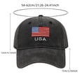 thumbnail image 3 of Only Moment Dark Blue World Cup Fan Gear Baseball Cap Polyester Cotton Blend Embroidery - Washed Adjustable Usa Dad Hat for Women One Size, 3 of 8