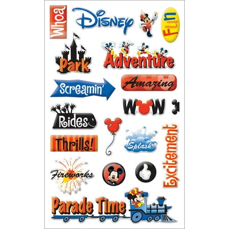 - Disney Gems Stickers Packaged-Disney Adventure