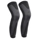 thumbnail image 1 of Style4 1 par de rodilleras deportivas de nailon tejidas para hombres y mujeres, protección para pantorrillas de otoño e invierno, baloncesto, fútbol, ​​montañismo, rodilleras cáli, 1 of 5