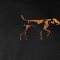 thumbnail image 3 of CafePress - Men's Vizsla Dark Long Sleeve Tee (Illustration) - Long Sleeve Dark T-Shirt, 3 of 4