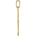 thumbnail image 3 of 14K Yellow Gold Polished Cross Pendant (28 X 12.5) Made In Spain xr1481, 3 of 6