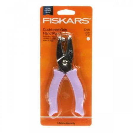 Fiskars Hand-Held Circle Punch, 1/4" Circle