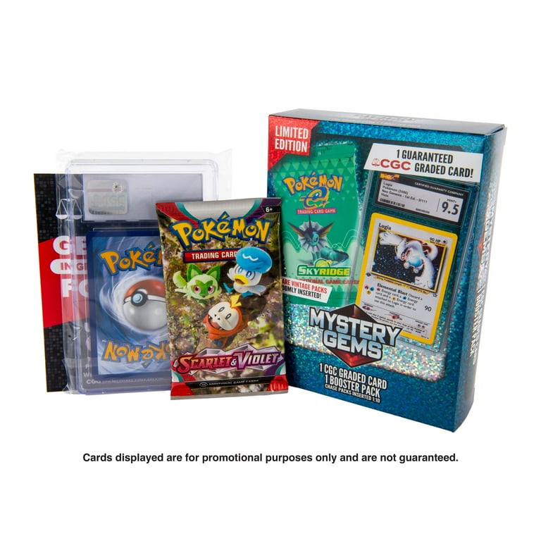 Pokémon Mystery Gems Limited Edition Value Box - Includes 1 Cgc