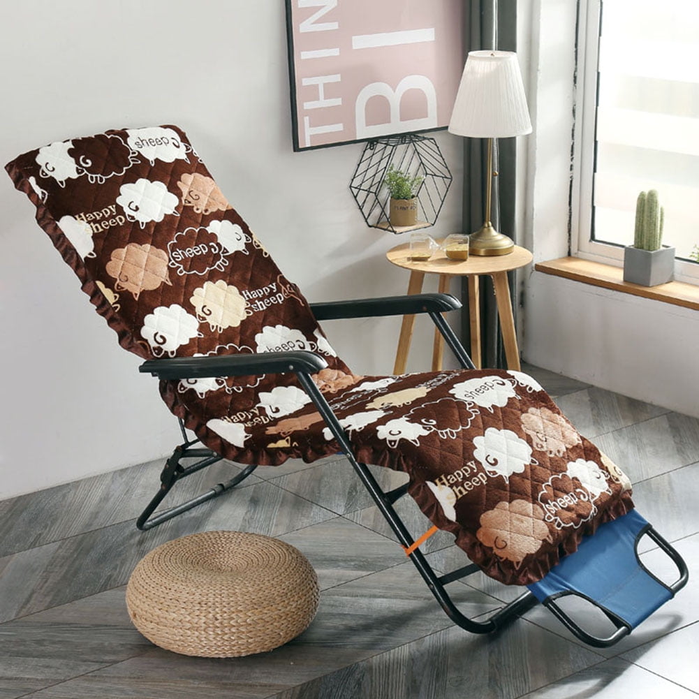 Aihome Lounge Chair Cushion Folding Seat Back Rocking Recliner Pads Removable Cushion For Indoor Outdoor Office Walmart Canada