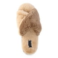 thumbnail image 3 of RACHEL Rachel Roy Women's Two Toned Crossband Slippers, 3 of 5